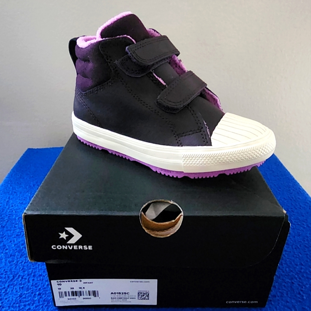 Purple Converse, Toddler Size 10